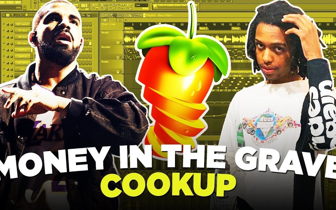 [internetmonkey]做一个像b榜热单money in the grave的beat!