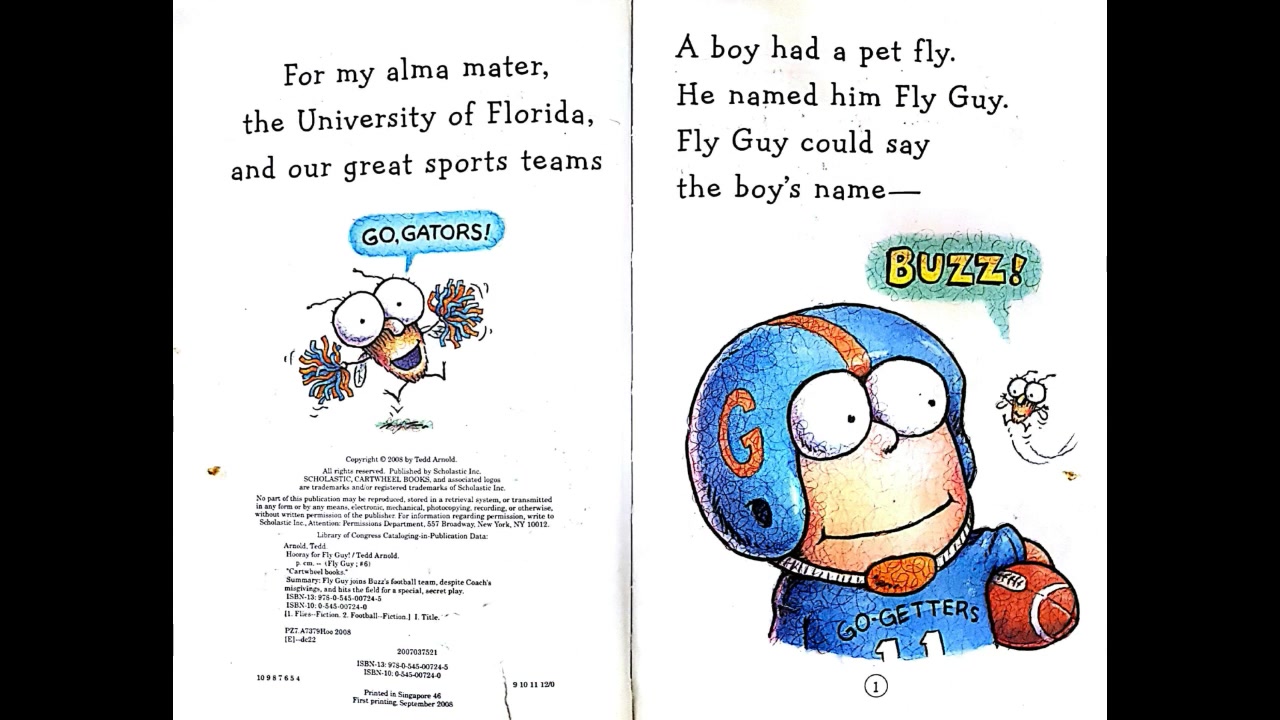 [图]_Hooray for Fly Guy苍蝇小子外教视频_ by Tedd Arnold_ A Read Aloud