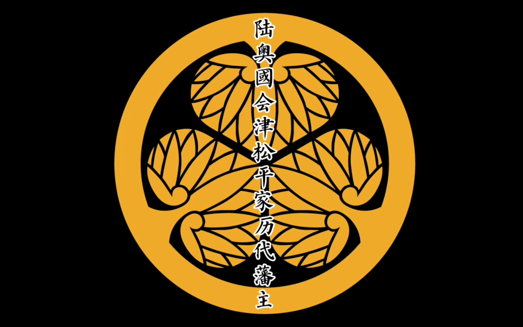 会津松平家历代藩主