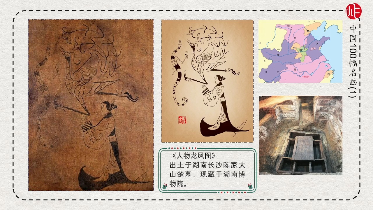 人物御龙帛画作品分析怎么写(人物御龙帛画作品分析怎么写的)
