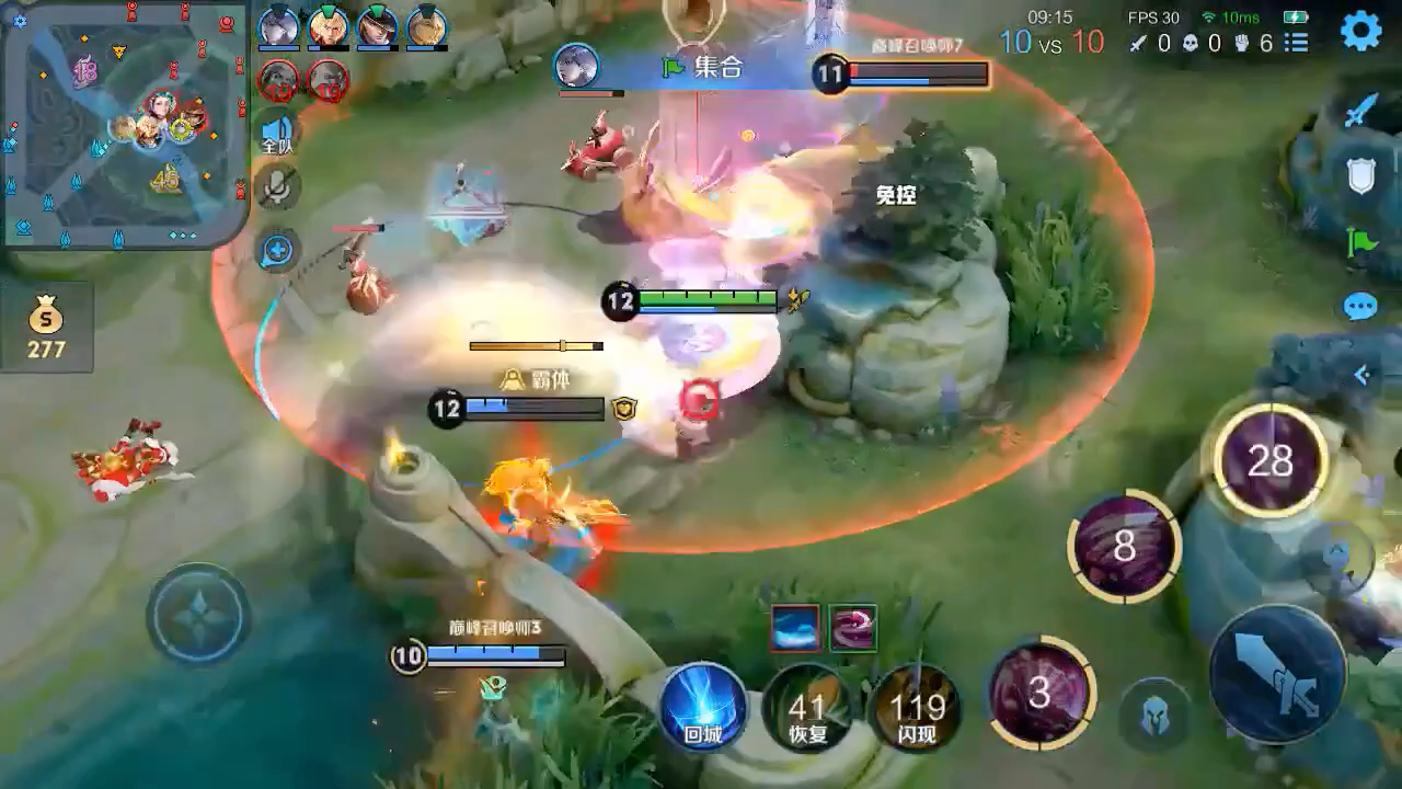 王者荣耀小乔3连决胜!