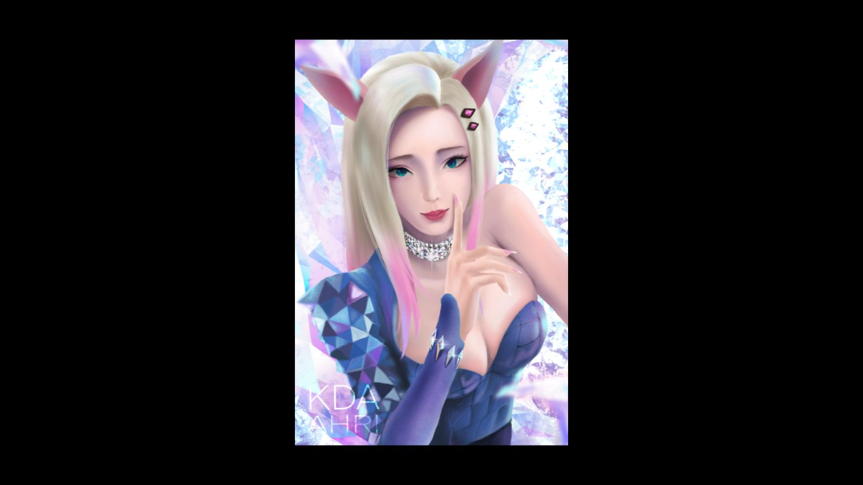 [procreate] kda阿狸 英雄联盟lol-2021-10-28