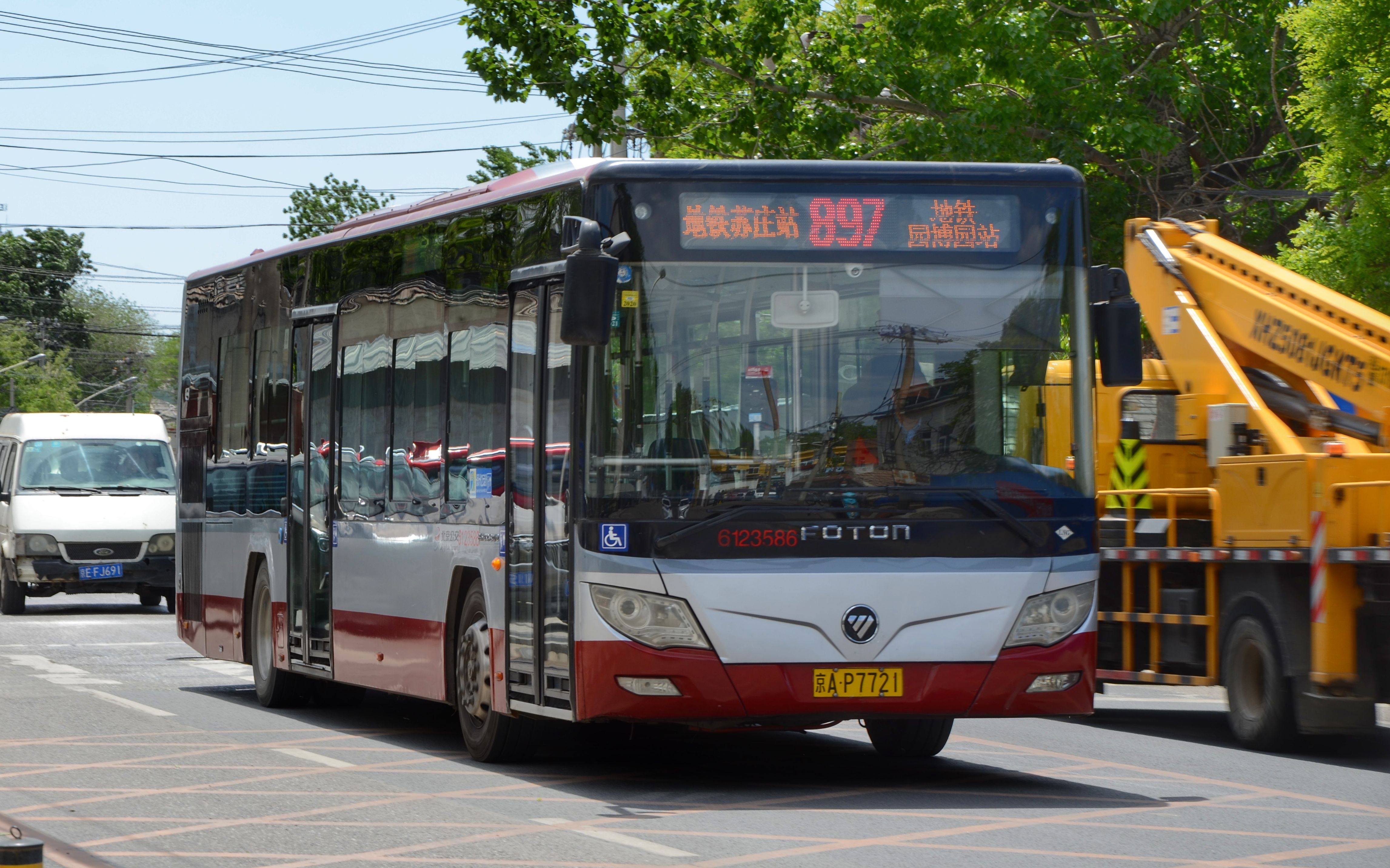 【滨河流良乡 贺照明苏庄】【pov-54】北京公交897路全程前方展望