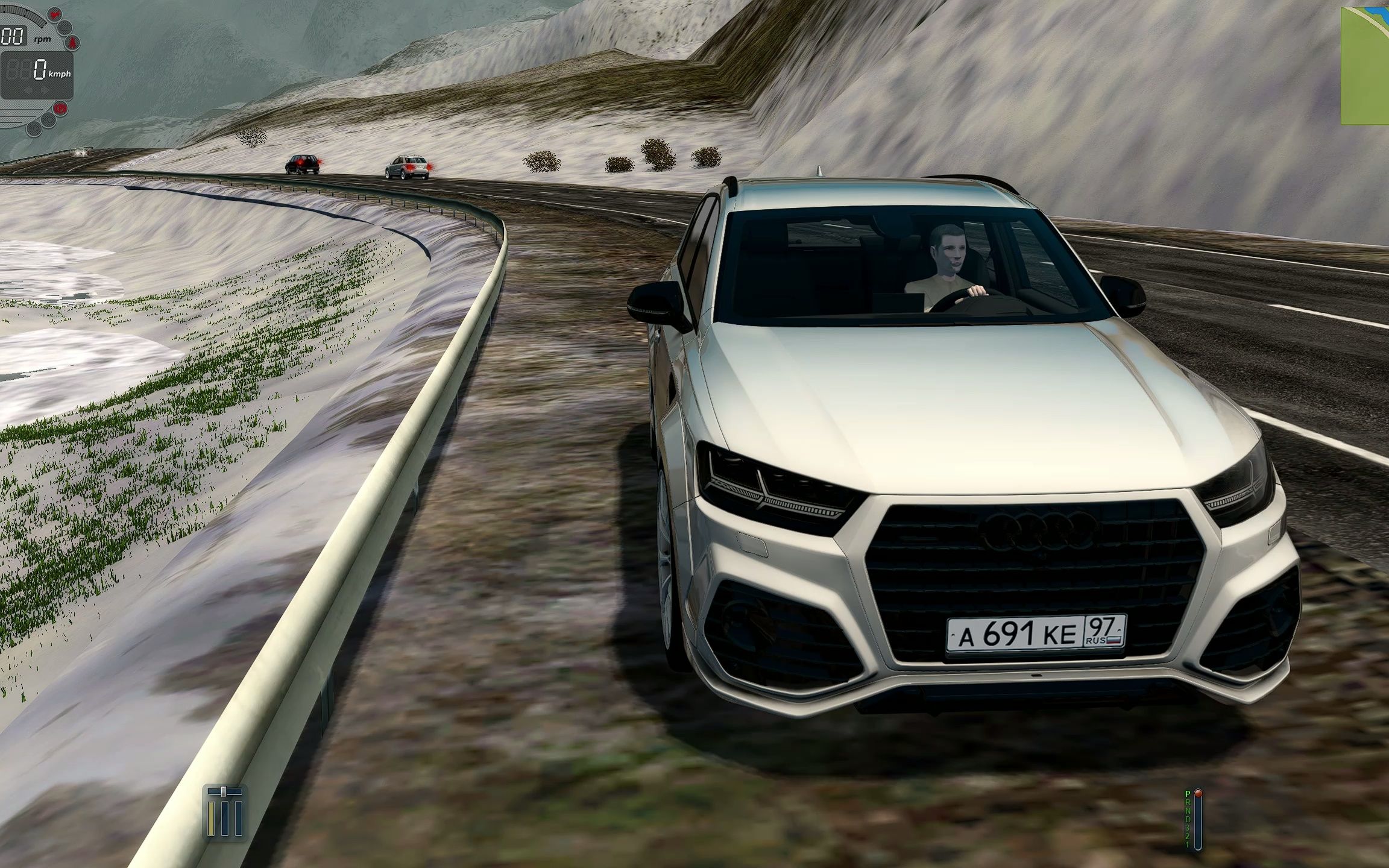 citycardriving城市汽车驾驶奥迪qs7