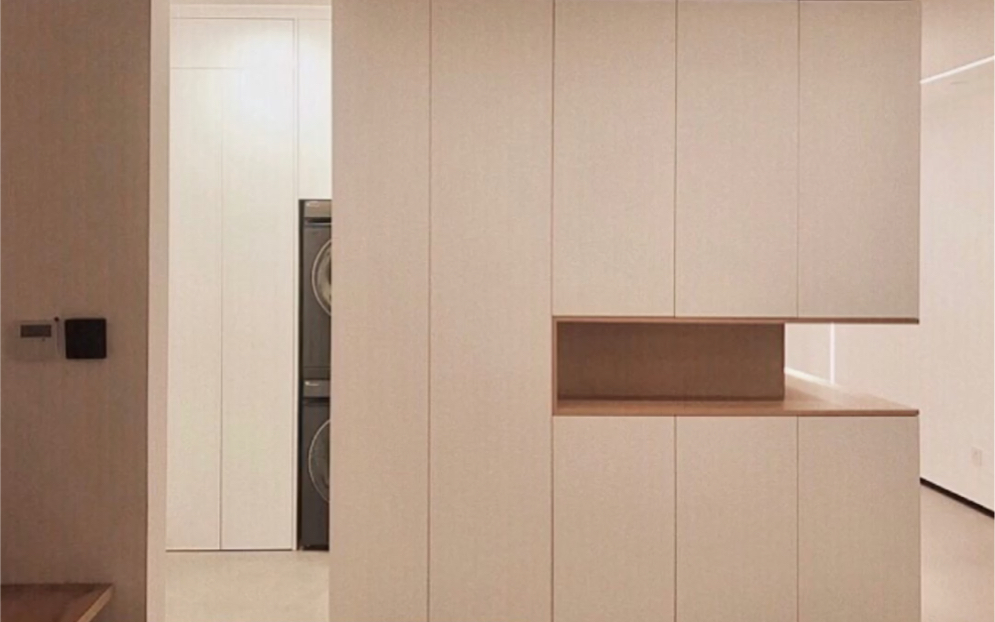 来康康我家l型入户通顶玄关柜