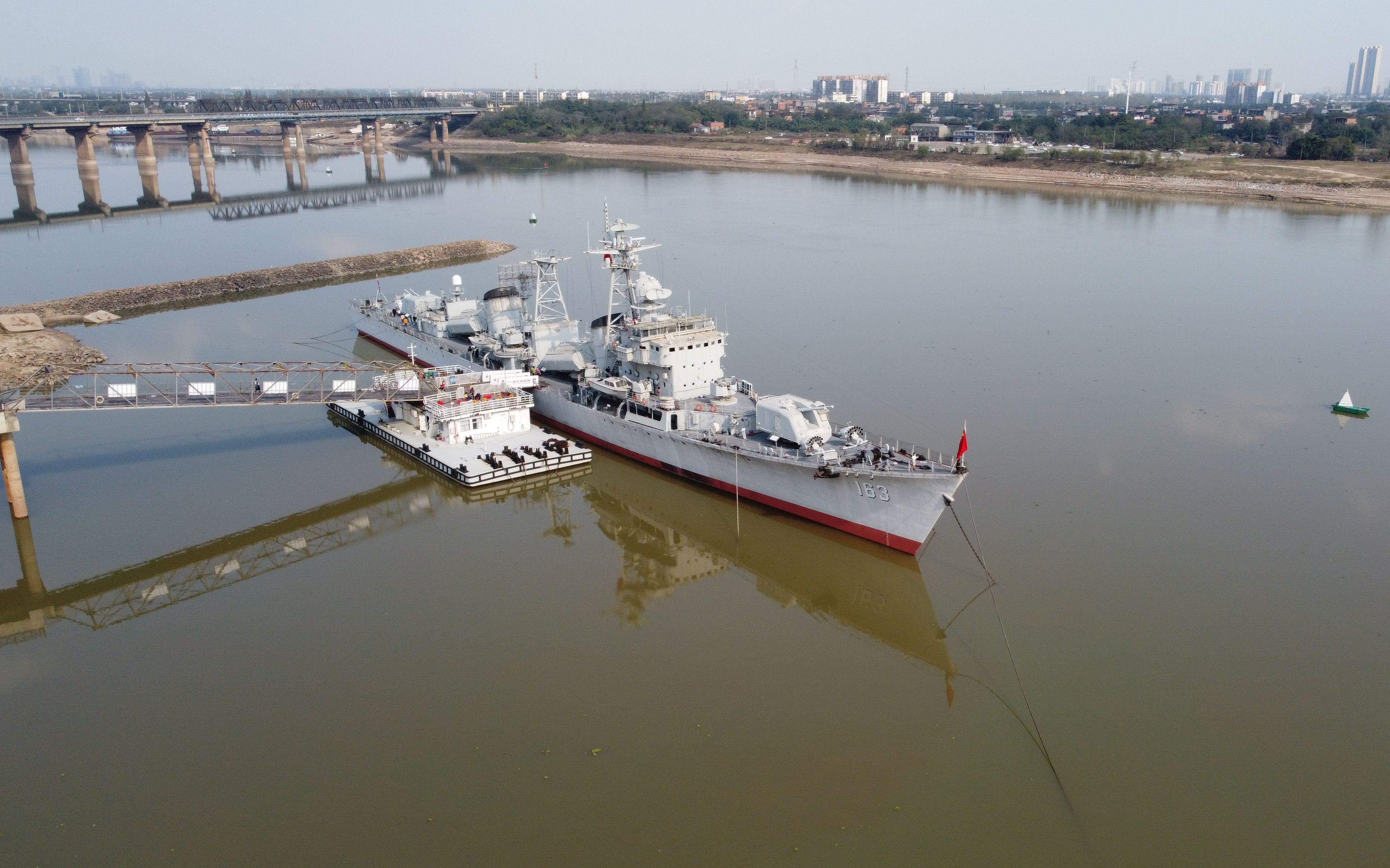 【航拍】南昌舰