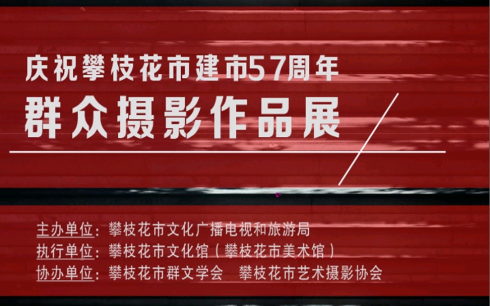 庆祝攀枝花市建市57周年群众摄影作品展(线上展)哔哩哔哩bilibili