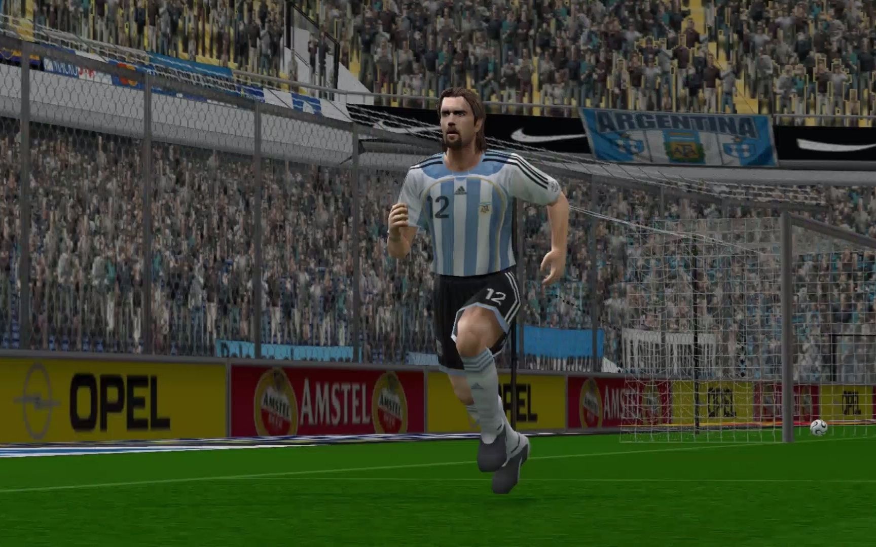 实况足球10自选球员冲击世界杯最强阿根廷战神巴蒂球王马拉多纳