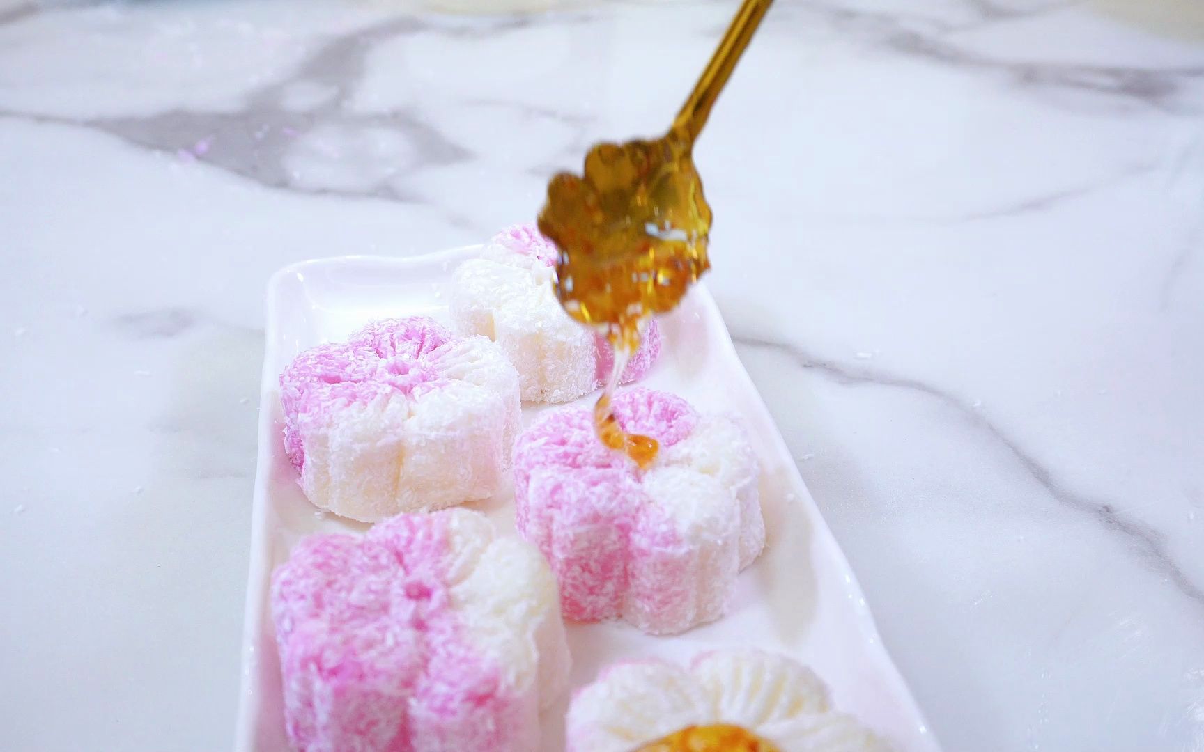 山药樱花糕的做法