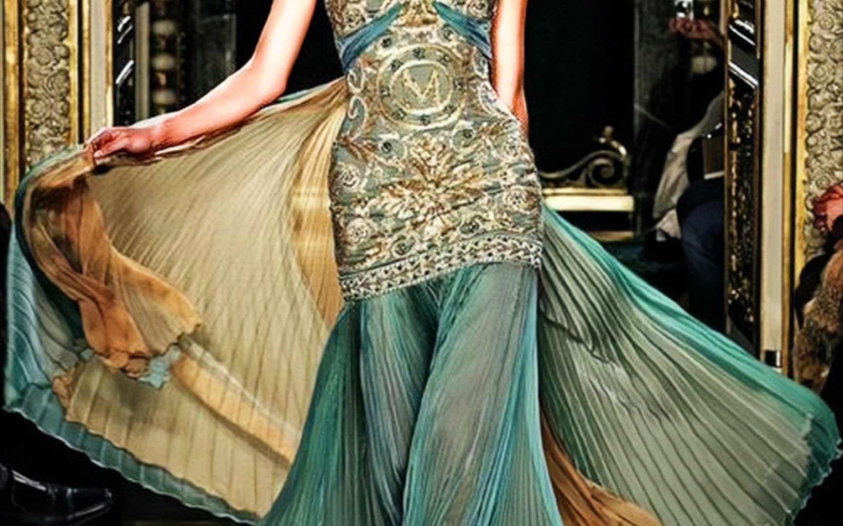 典雅奢华的巴洛克宫廷风格 Zuhair Murad2007春夏高定哔哩哔哩bilibili