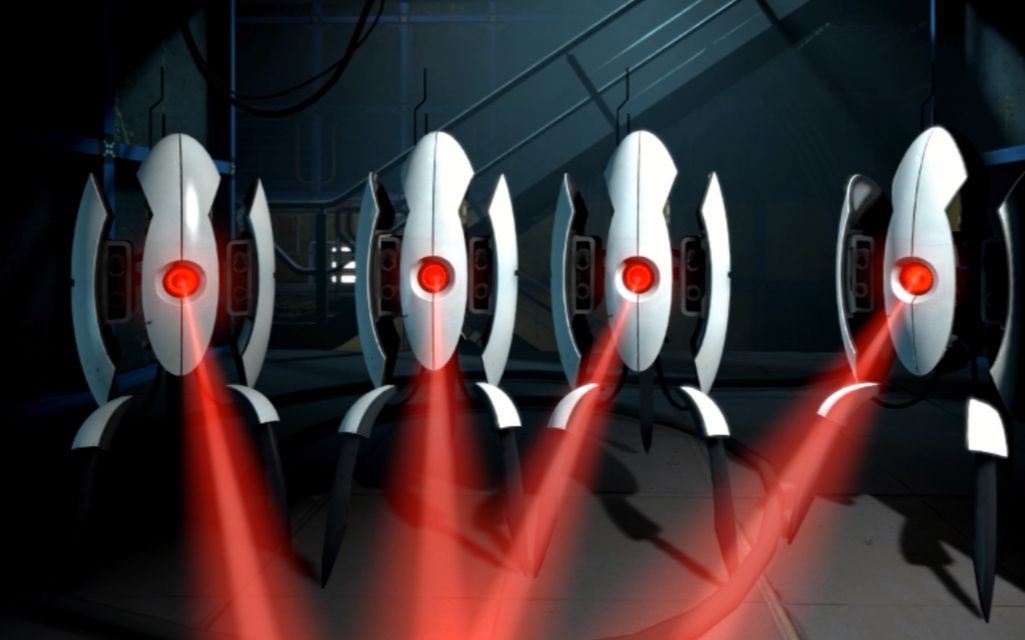 机器人的演奏的音乐其实也可以很好听(传送门2游戏cg)_哔哩哔哩 (゜