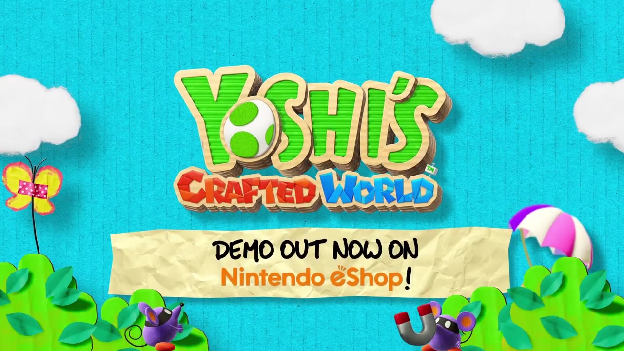 耀西的手工世界yoshiscraftedworlddemotrailer官方宣传片switchns