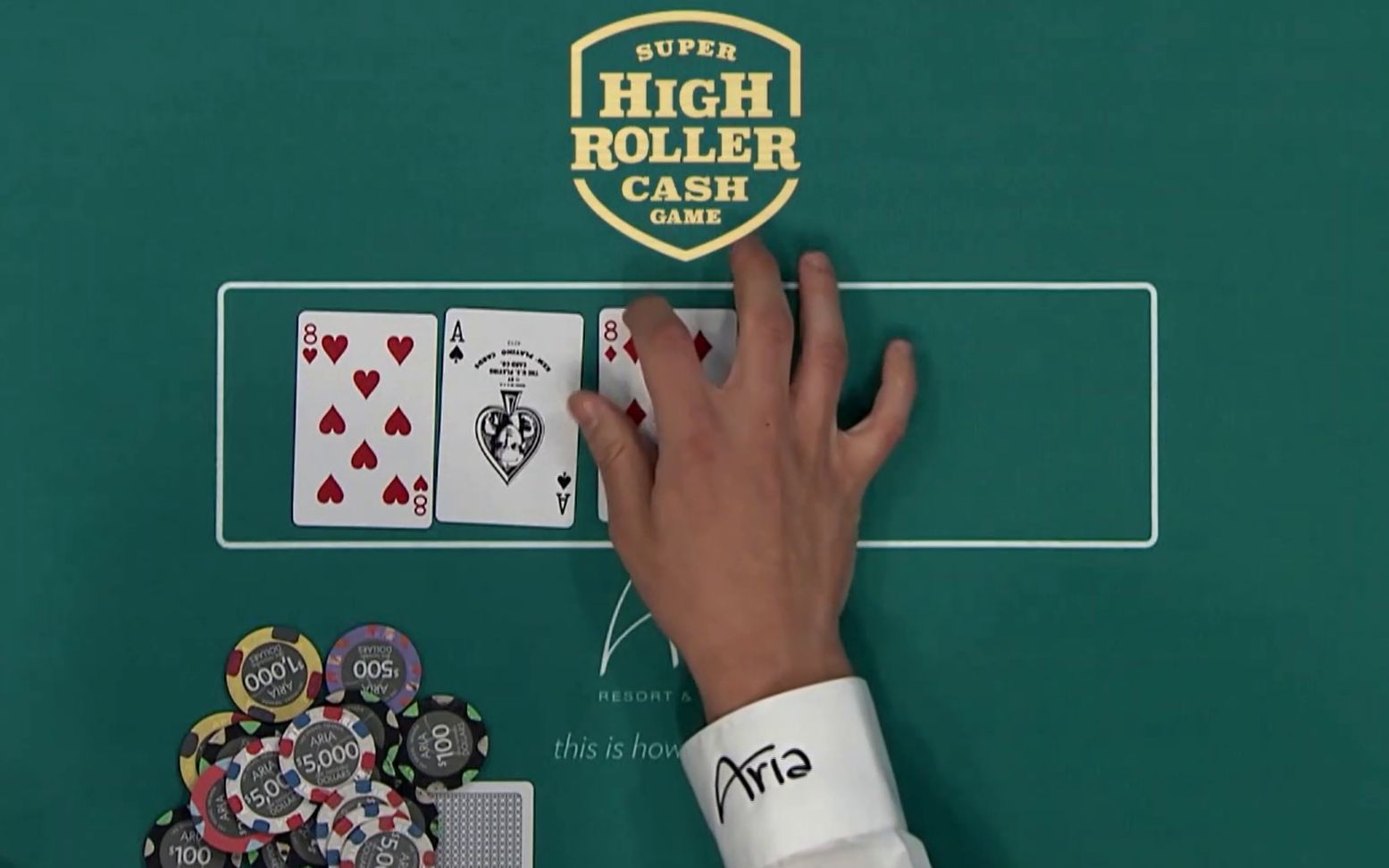 德州扑克 刚看到发牌主播就直呼:老板要发财了!