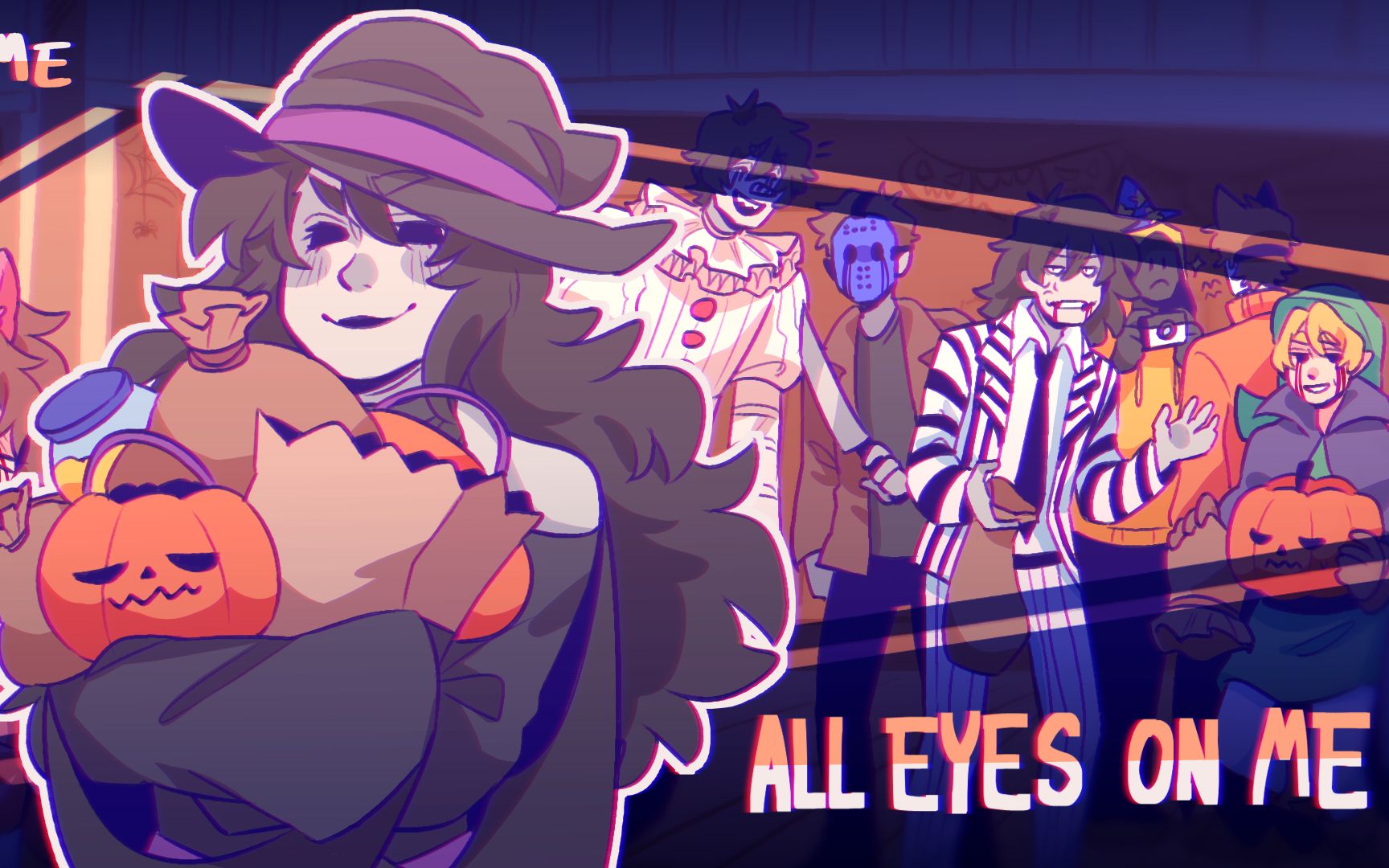 [图]All eyes on me//MEME//Creepypasta//Halloween Special//Jane the killer