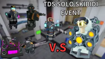 Download Video: TDS SOLO SKIBIDI TOILET EVENT STRATEGY TRIUMPH | ROBLOX Tower Defense Simulator