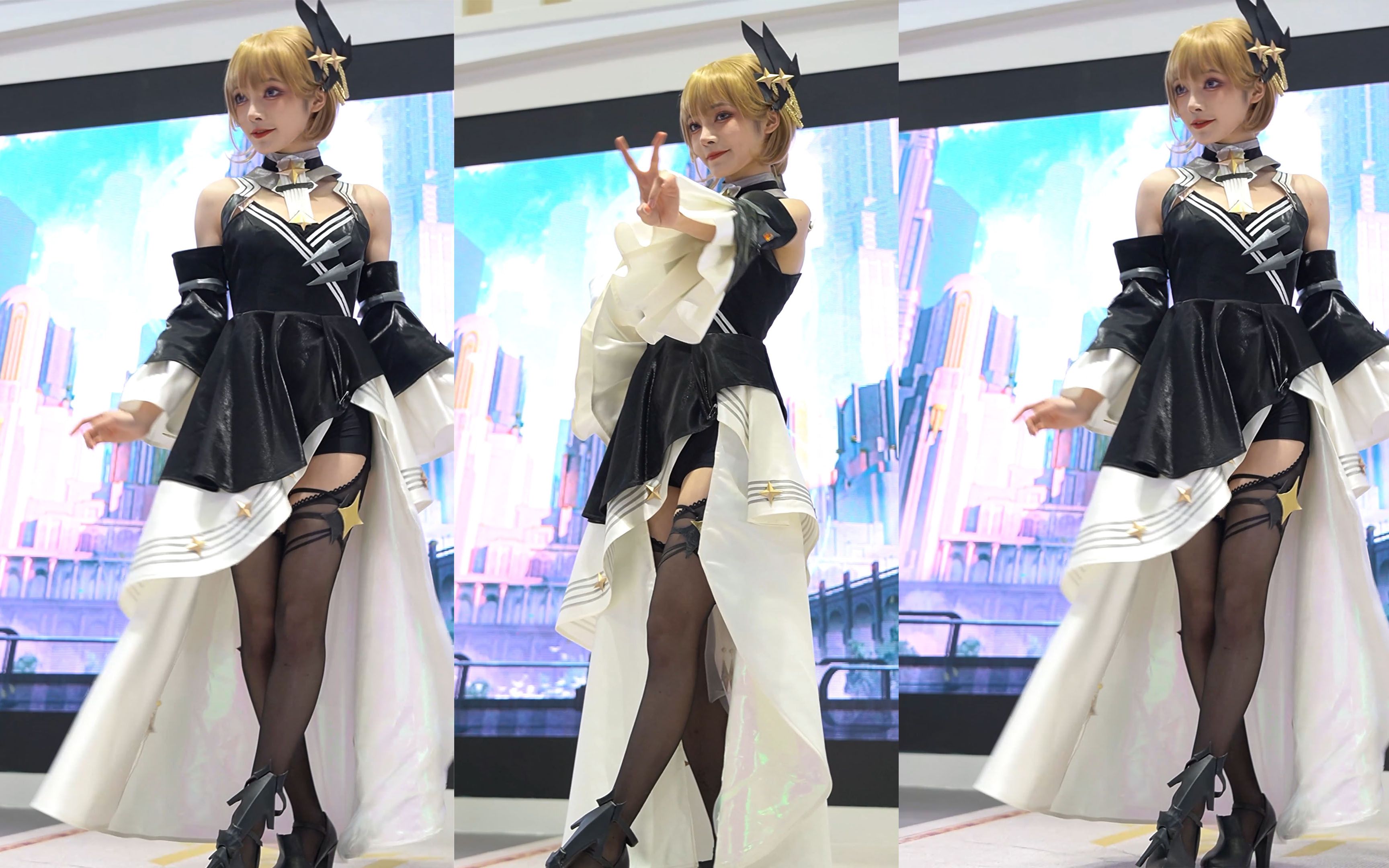 2022广州萤火虫漫展coser小姐姐 宵鱼鱼 拍照时间_哔哩哔哩_bilibili