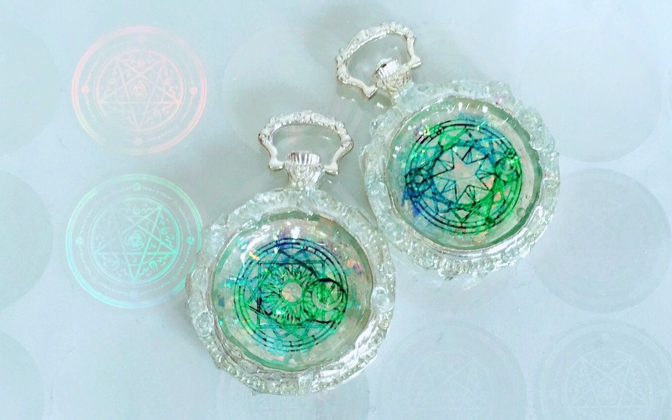 【花椒】【uv树脂滴胶】原谅色uv作品,走过路过不要错过!