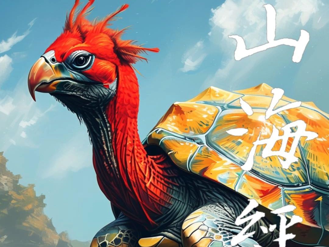 原创山海经异兽录 - 南山经- 旋龟