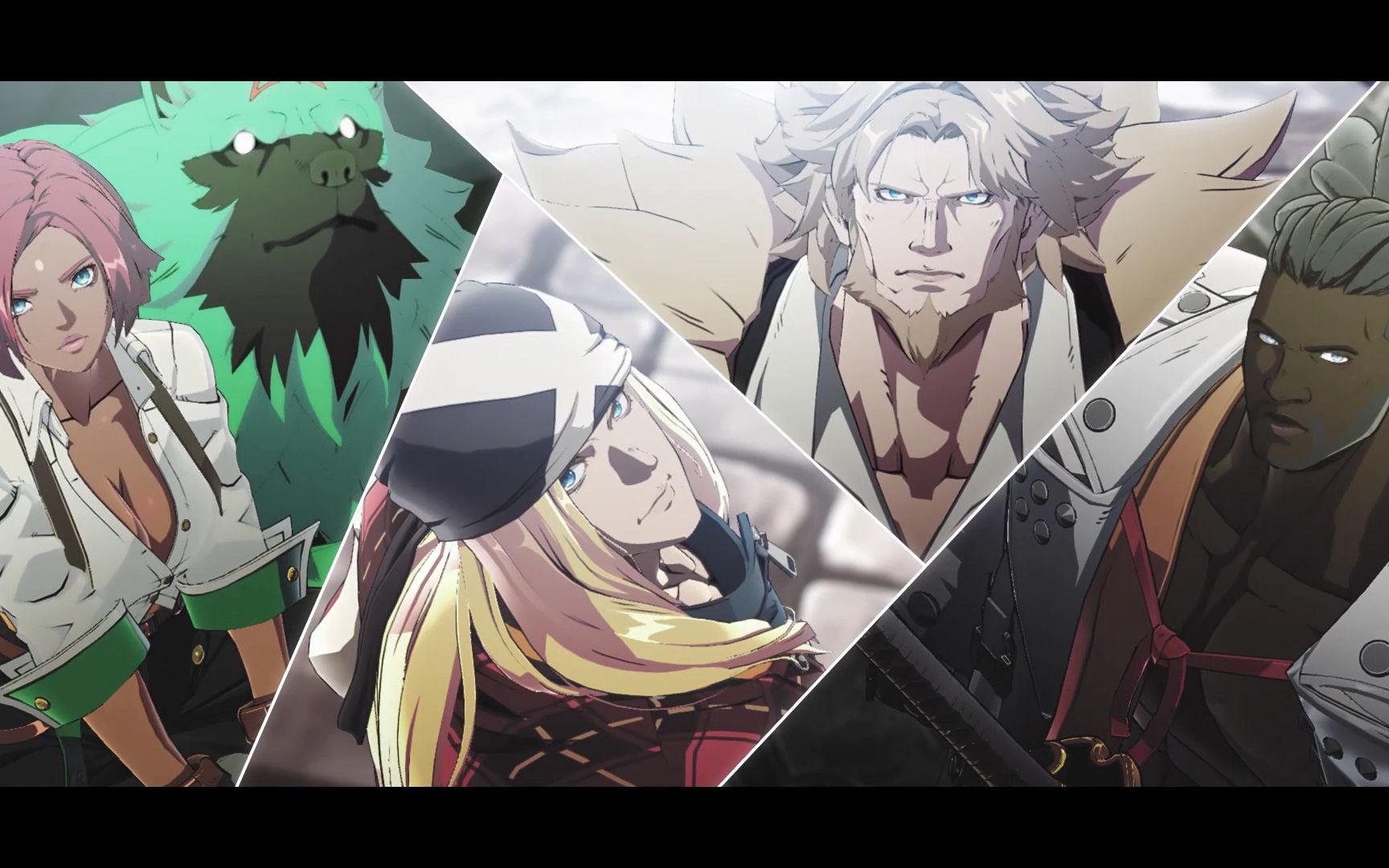 经典格斗游戏《罪恶装备-抗争》guilty gear -strive-新版预告cg