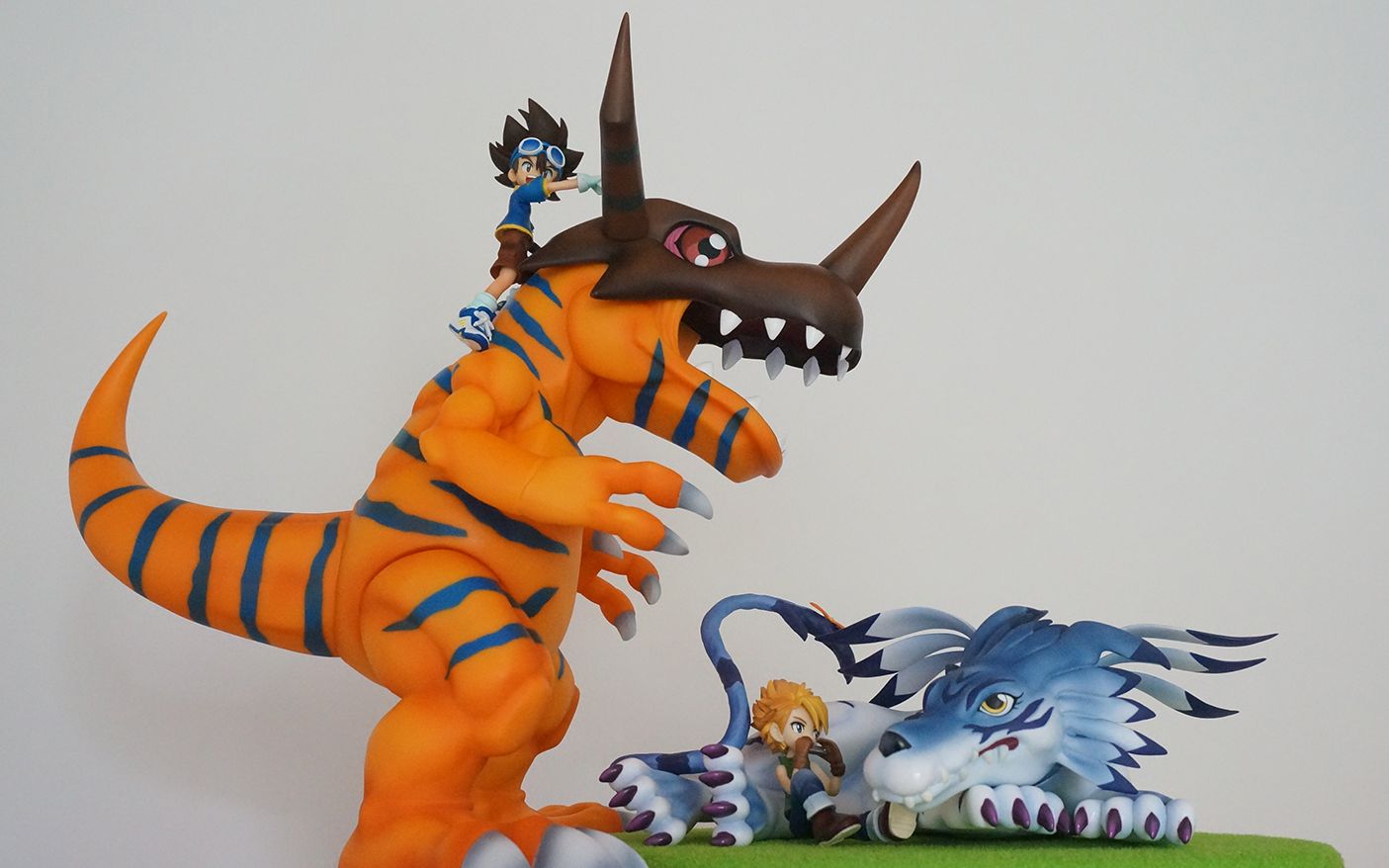 【数码宝贝】megahouse gem 八神太一 暴龙兽 手办