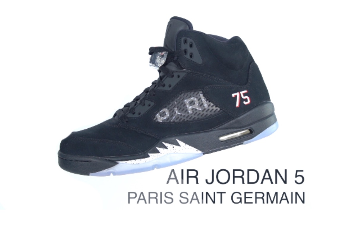 开箱尚新 | AIR JORDAN 5 PARIS SAINT GERMAIN哔哩哔哩bilibili