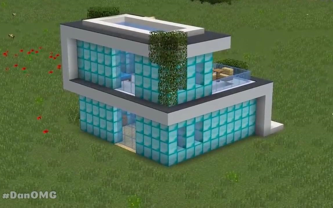 我的世界:奢侈品房屋设计大赛!大神用钻石盖房子!