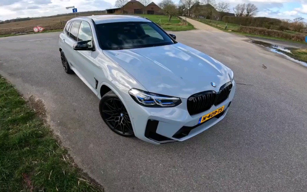 bmw x3m competition f97 lci _ review on autobahn
