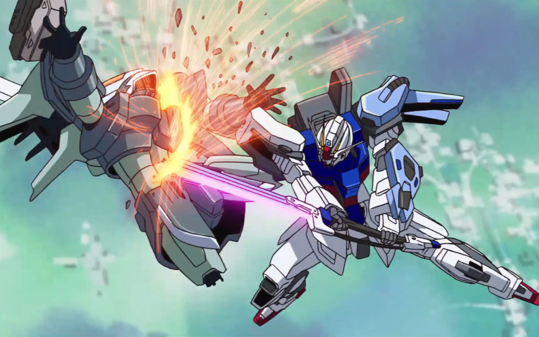 【高达seed/mad】混剪/高燃/踩点/强袭/amv  只是为了保护朋友逼不得