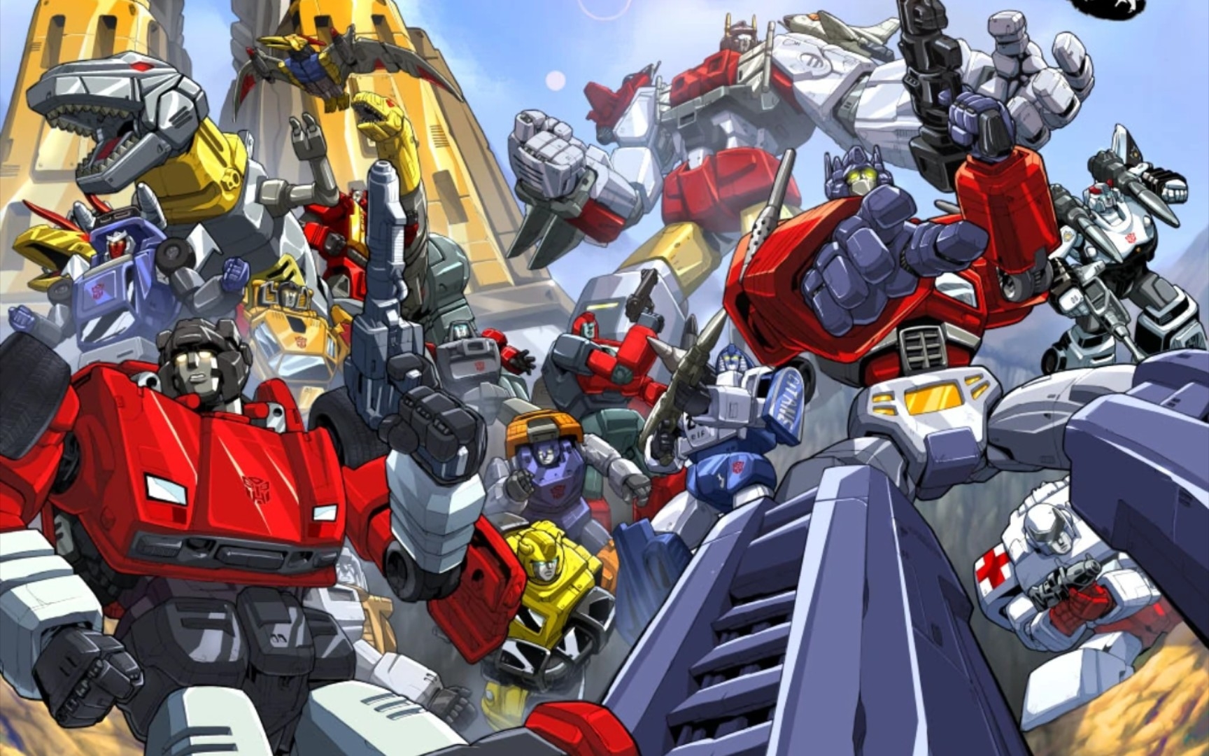 【日漫歌曲】《变形金刚g1》日语版ed1完整版