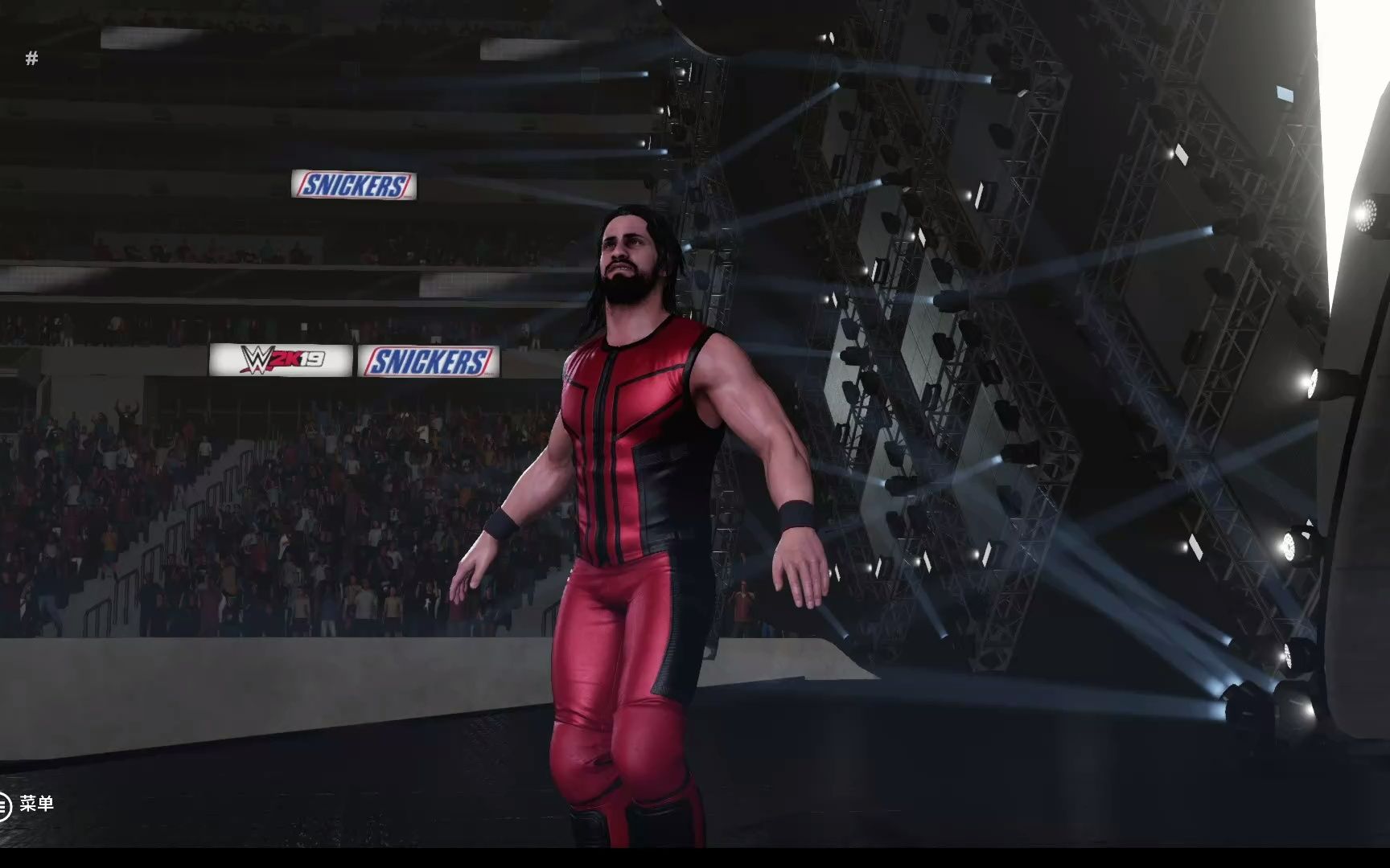 wwe2k19圣盾三人混战