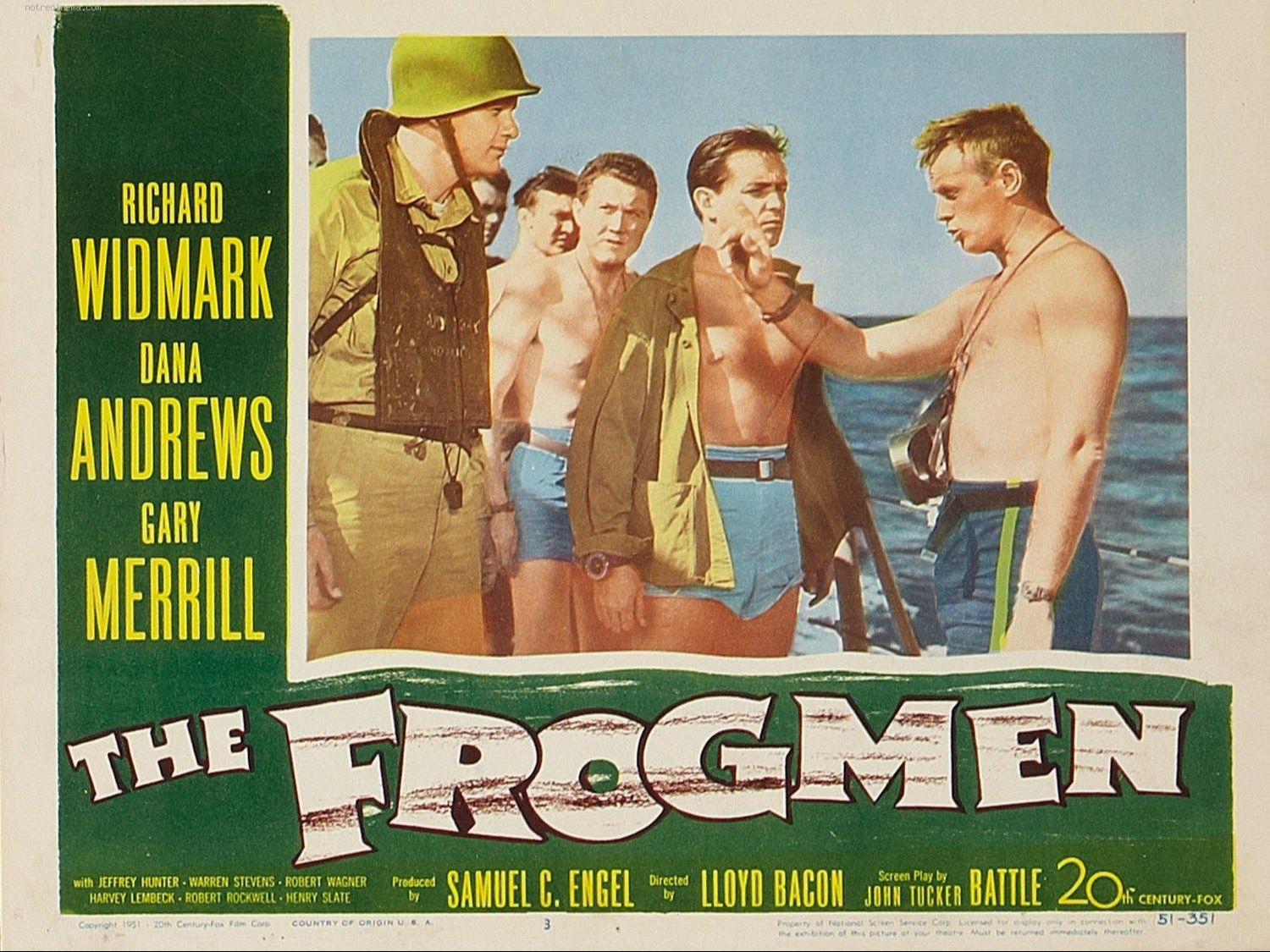 [图]【英字】蛙人海底战 The Frogmen (1951) 劳埃德·培根+理查德·威德马克+达纳·安德鲁斯