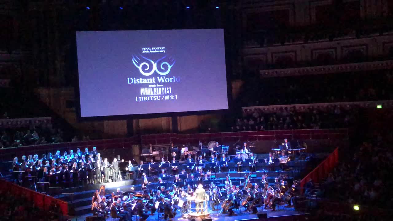 Distant Worlds 最终幻想30周年《片翼天使》片翼の天使 伦敦2017哔哩哔哩bilibili