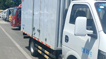 二手京牌小货车 东风途逸t5 3米7厢式货车