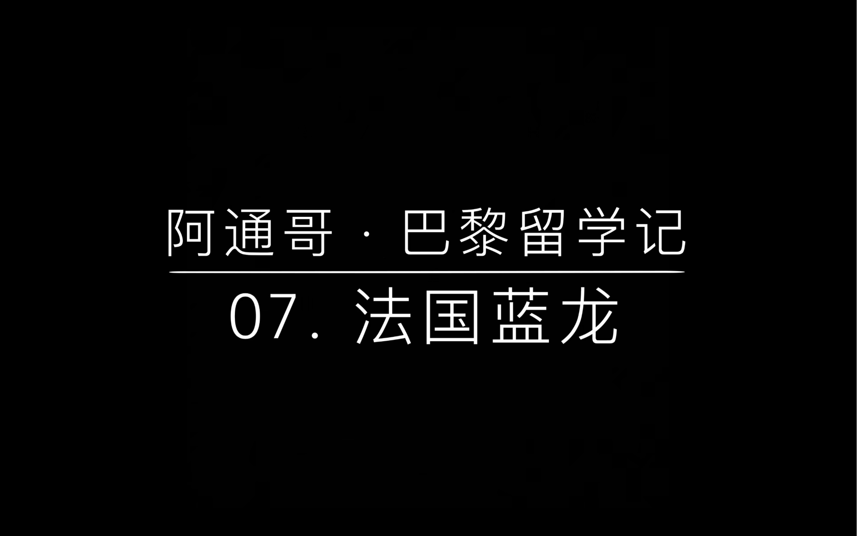 阿通哥巴黎留学记07在巴黎280一斤的法国蓝龙试做败家过桥龙虾粉丝