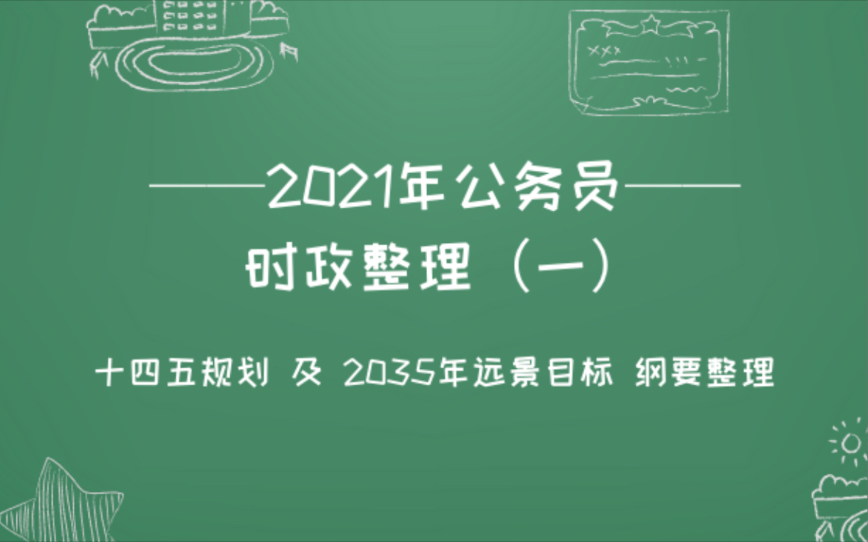 十四五规划 及 2035年远景目标 纲要整理(一)哔哩哔哩bilibili