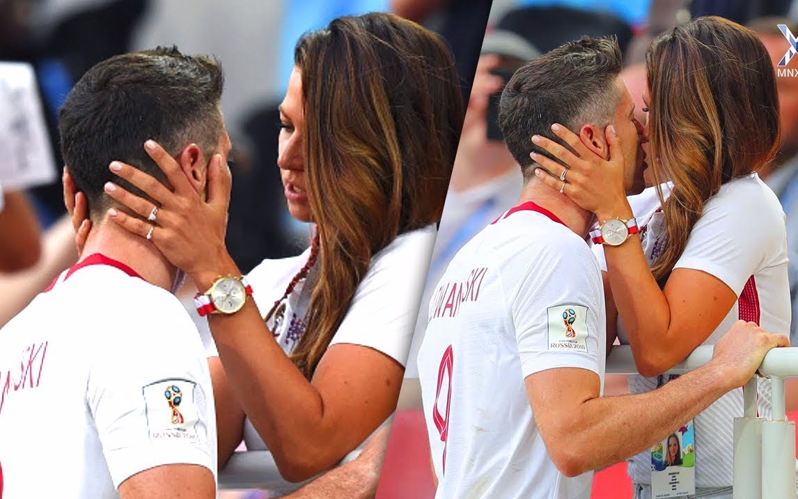 足球中最火热美丽的亲吻