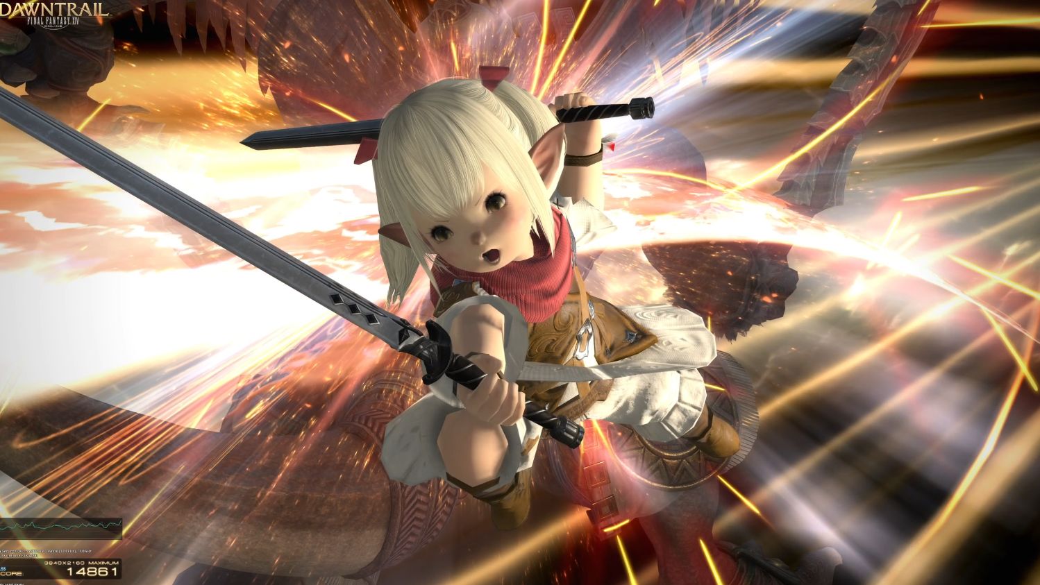 【4k】【ff14】拉蜜蜜勇闯黄金岛!