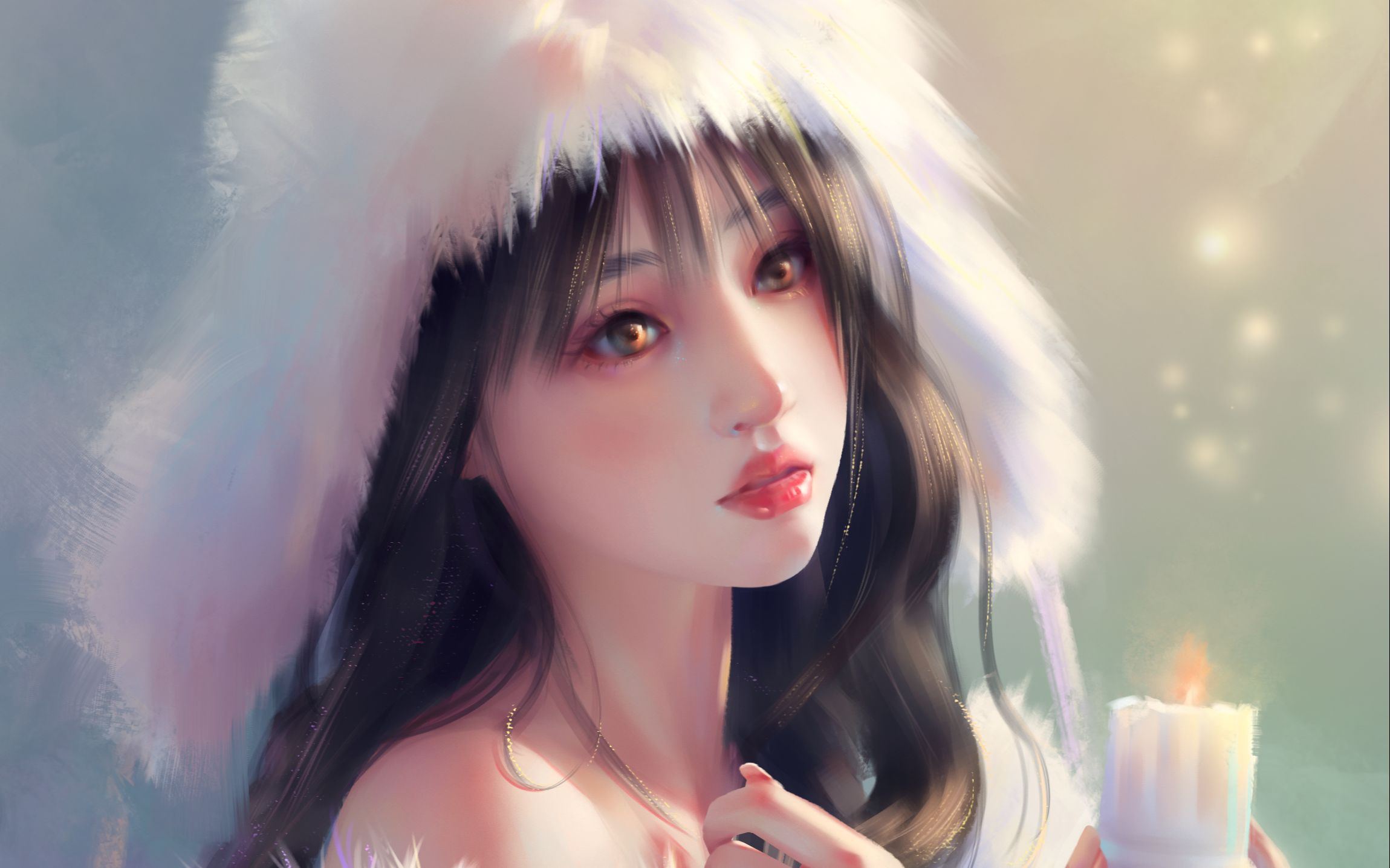 【板绘】拥有丰富色彩的厚涂,以及油画质感,你猜这画用了多少笔刷?