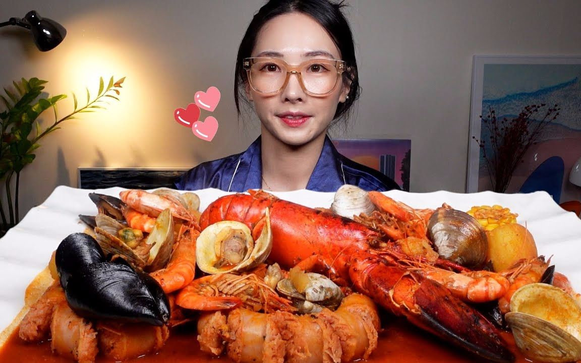 美式清蒸海鲜!08 水煮海鲜,海鲜煮吃播声