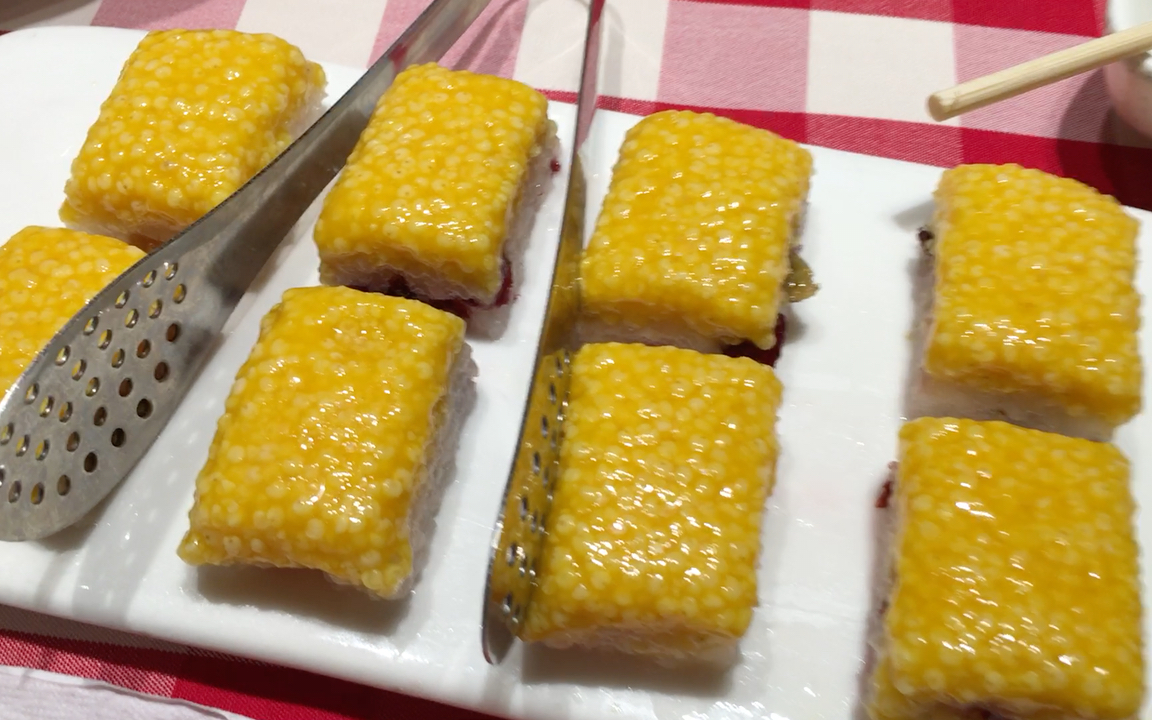 西贝筱面村 小米凉糕没有第一次吃的经验了 这次吃就很普通 肉还是很