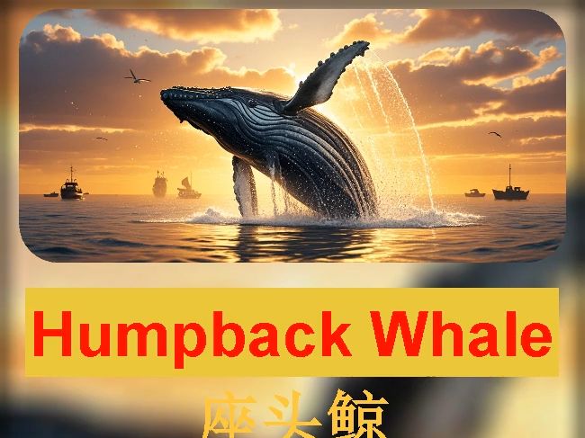 【英语短文跟读】座头鲸---humpback whale