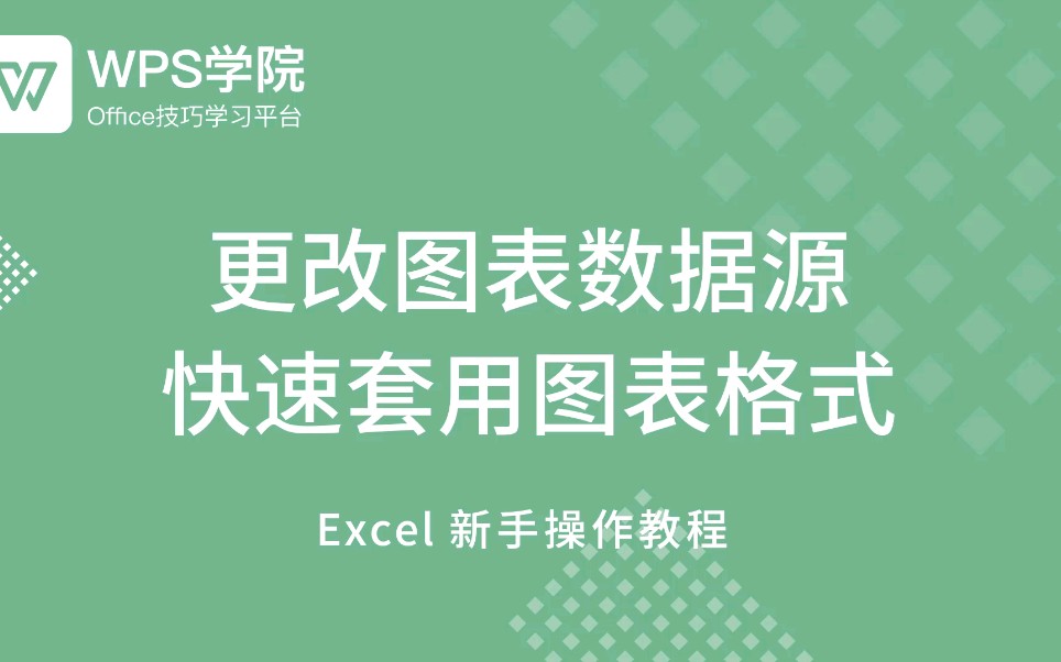 64.更改图表数据源 快速套用图表格式哔哩哔哩bilibili