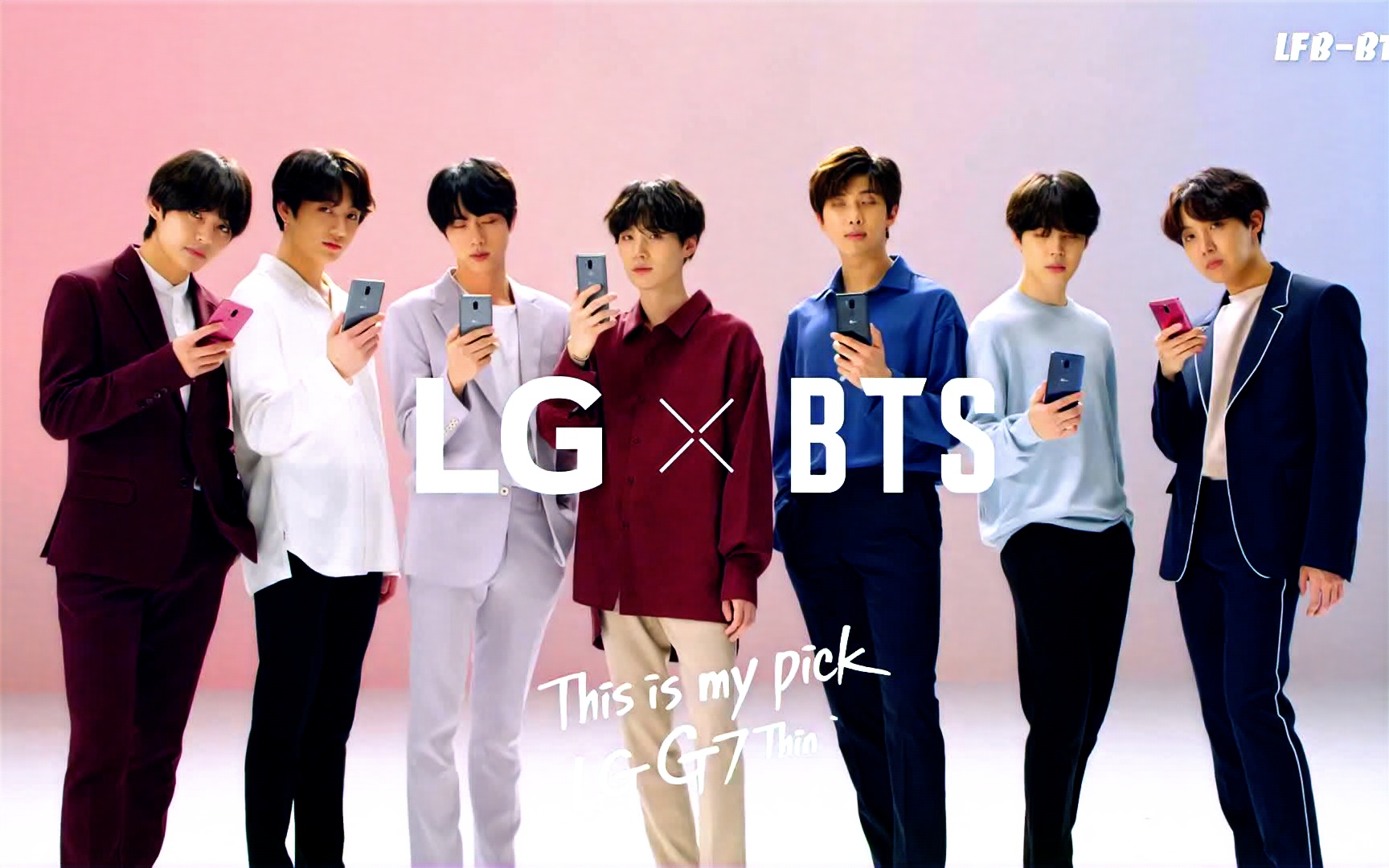 【LFB中字】180510 LG G7 ThinQ Main TVC with BTS (Long Ver.)哔哩哔哩bilibili