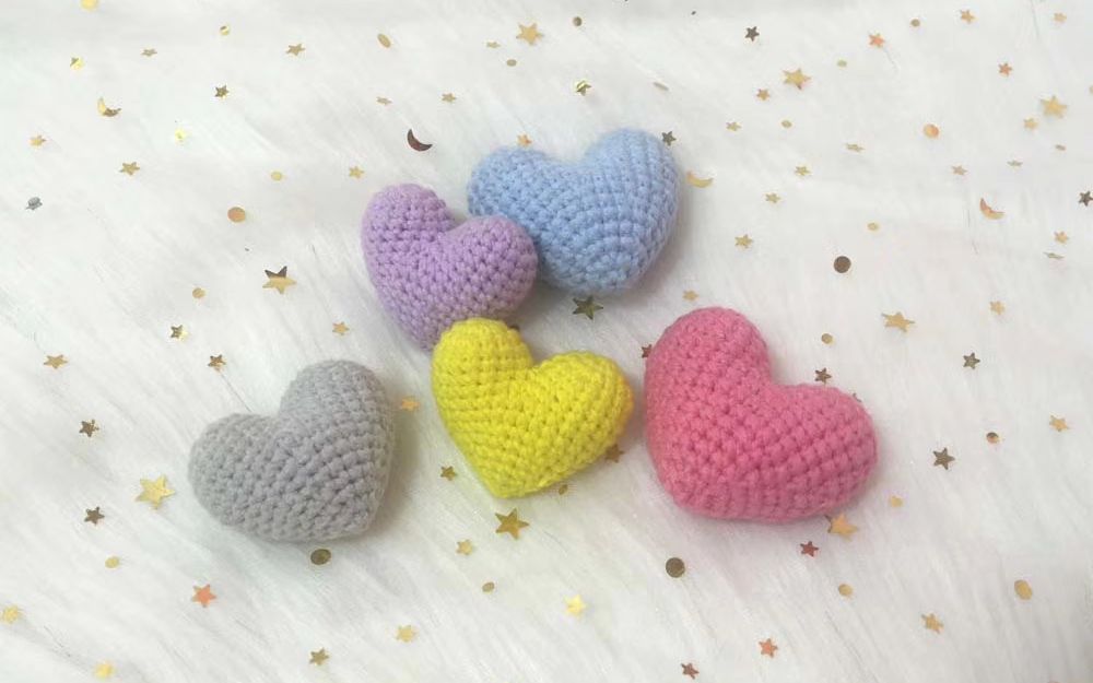 汤小仙手作爱心编织教程钩针毛线编织零基础教程