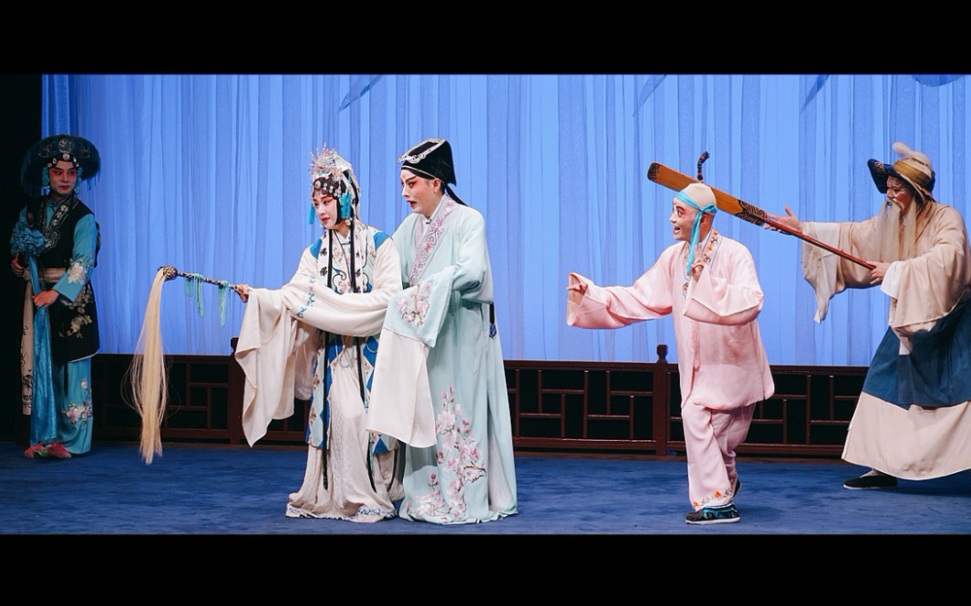 昆曲《玉簪记61秋江》施夏明 单雯 赵于涛 钱伟 袁伟(缺【小桃红】