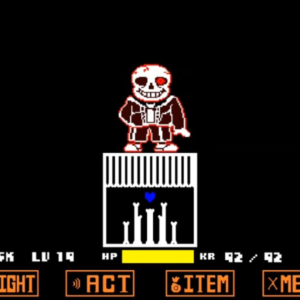 Undertale] Hard Mode sans 第一阶段完成