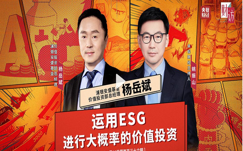 2023.08.28浦银安盛杨岳斌:什么是价值投资和成长投资?ESG理念对投资管理产生了什么影响?哔哩哔哩bilibili