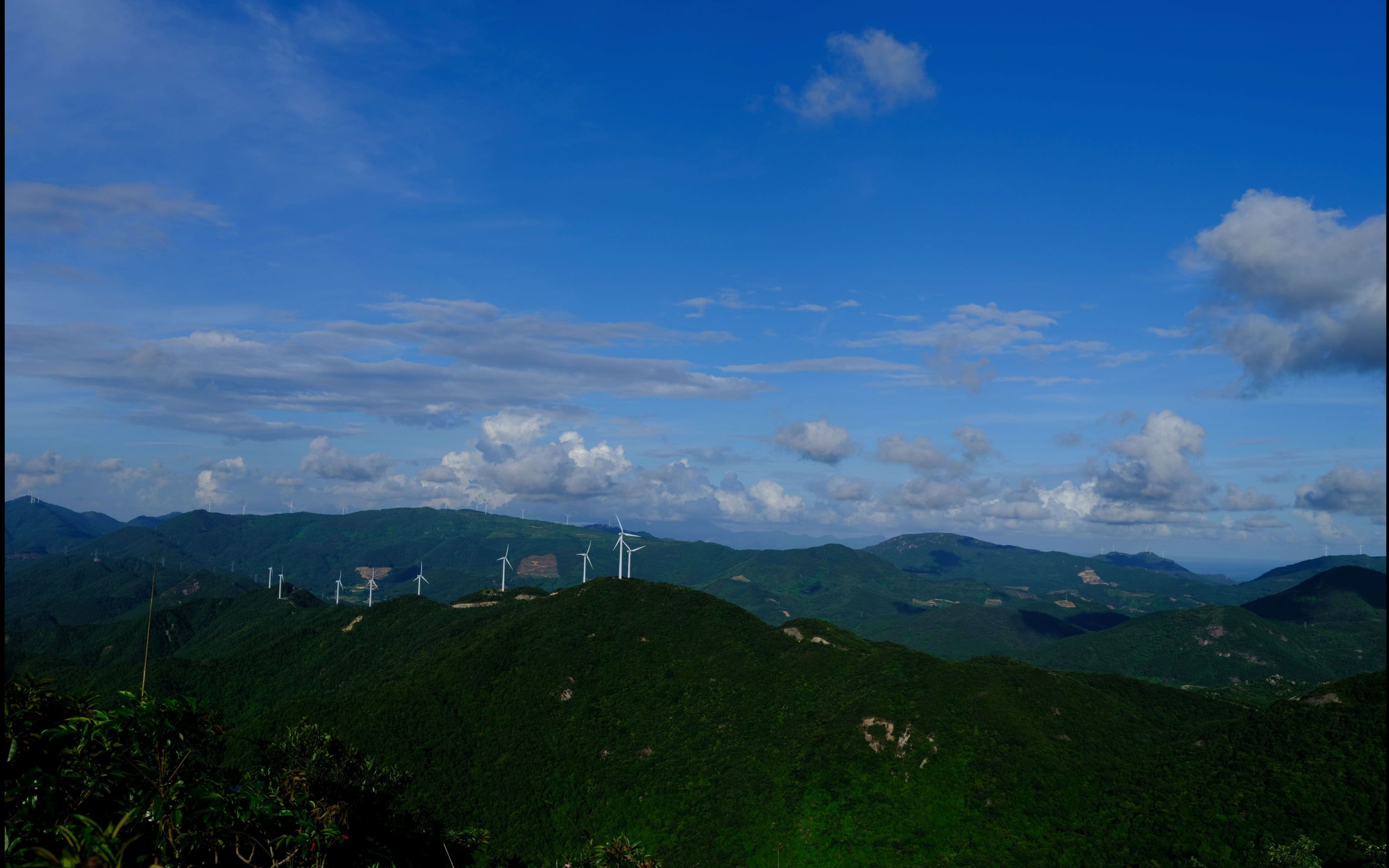 隆文老村风车山