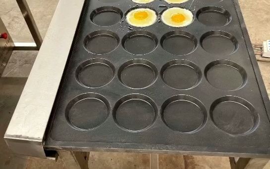 诚达手动荷包蛋煎蛋机 商用小型煎蛋机 商用鸡蛋汉堡机器设备