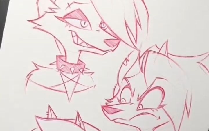 让我们从极恶老大那里画出loona!